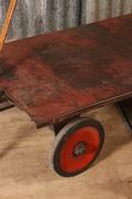 Industrial  vintage style Roll cart in Metal, European 20th century