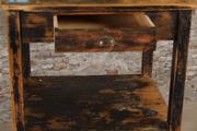 style Industrial vintage sidetable  in wood, European