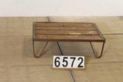 style Industrial vintage table/pallet table in wood/metal