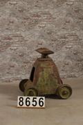 style Industrial vintage undercarriage table in Metal, European