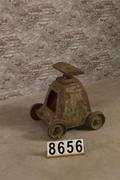 style Industrial vintage undercarriage table in Metal, European