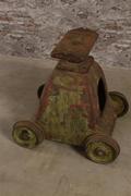 style Industrial vintage undercarriage table in Metal, European