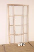 Industrial  vintage style Windowframe in wood/glass, European 20th century