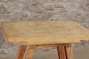 style Industrial vintage workbench/sidetable in wood