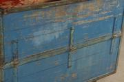 style Industrial workbench/sidetable in wood/metal, European