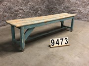 style Retro vintage bank/bench/gardenbank in wood, European