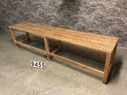 style Retro vintage bench/gymbench in wood, European