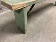 style Retro vintage bench/Gymnasticbench/Gardenbench in wood, European