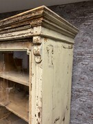 style Retro vintage cabinet in Glass/wood, European 20th century