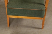 style Retro vintage chair  in wood/fabric, European