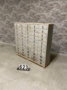 style Retro vintage dresser in wood/metal, European