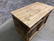 style Retro vintage dresser in wood, European