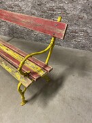 style Retro vintage gardenbench/bench in wood/iron, European