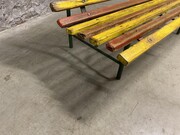 style Retro vintage gardenbench/bench in wood/metal, European