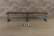 Retro vintage style Industrial vintage bench/gymnastic bench in wood/metal, European