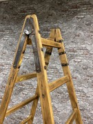 style Retro vintage Ladder/Stairs in wood/metal, European
