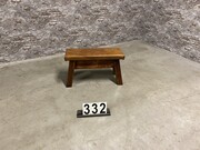 style Retro vintage Leather gymnastic bench/gymnastic table in Leather/wood, European