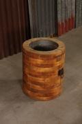 style Retro vintage mall in wood/metal, European