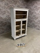 style Retro vintage showcase/bookcase in Glass/wood, European