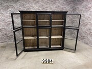 style Retro vintage showcase/bookcase in Glass/wood, European