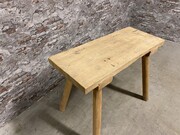 style Retro vintage sidetable in wood, European