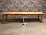 style Retro vintage table/diningtable/gardentable in wood, European