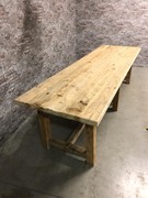 style Retro vintage table/diningtable/gardentable in wood, European