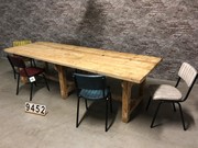 style Retro vintage table/diningtable/gardentable in wood, European