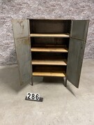 Vintage style Industrial retro vintage cabinet in Metal 20th century