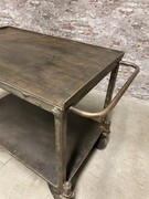 Vintage style Industrial retro vintage cart in Metal