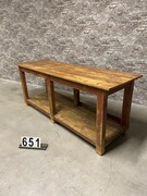 style Vintage table 651 in wood, European